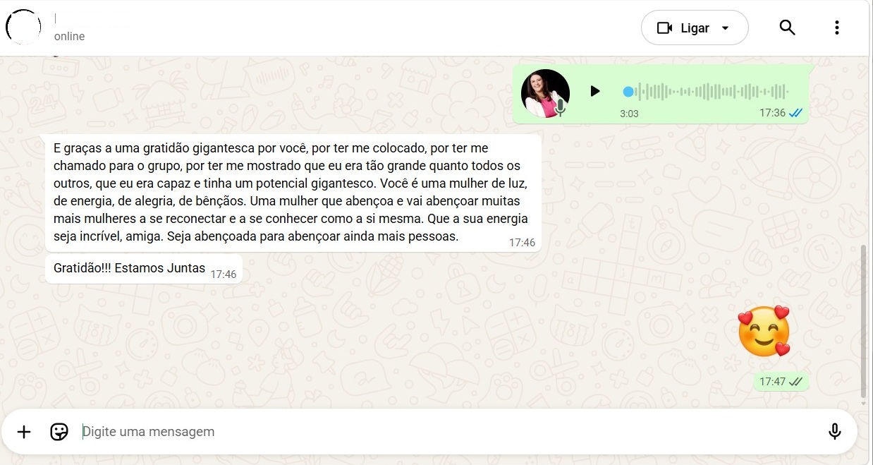 Depoimento de cliente