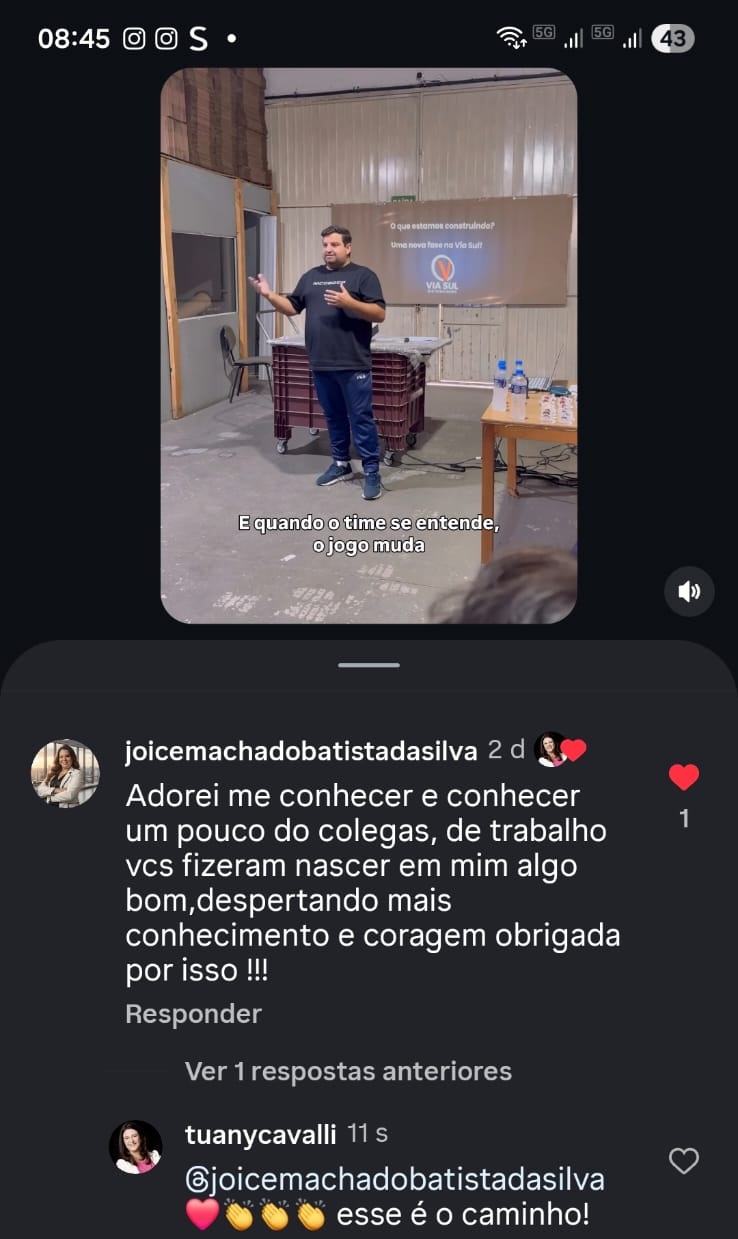 Depoimento — Treinamento DISC